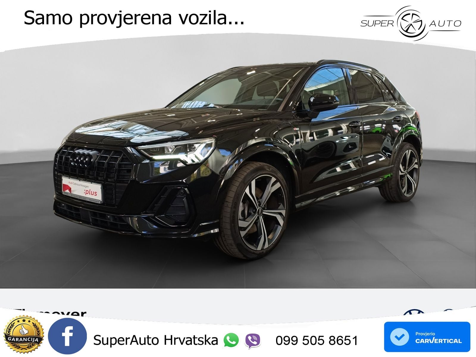 Audi Q3 45 TFSIe (245 KS) S tronic 2x S line LED+GR SJED+ACC