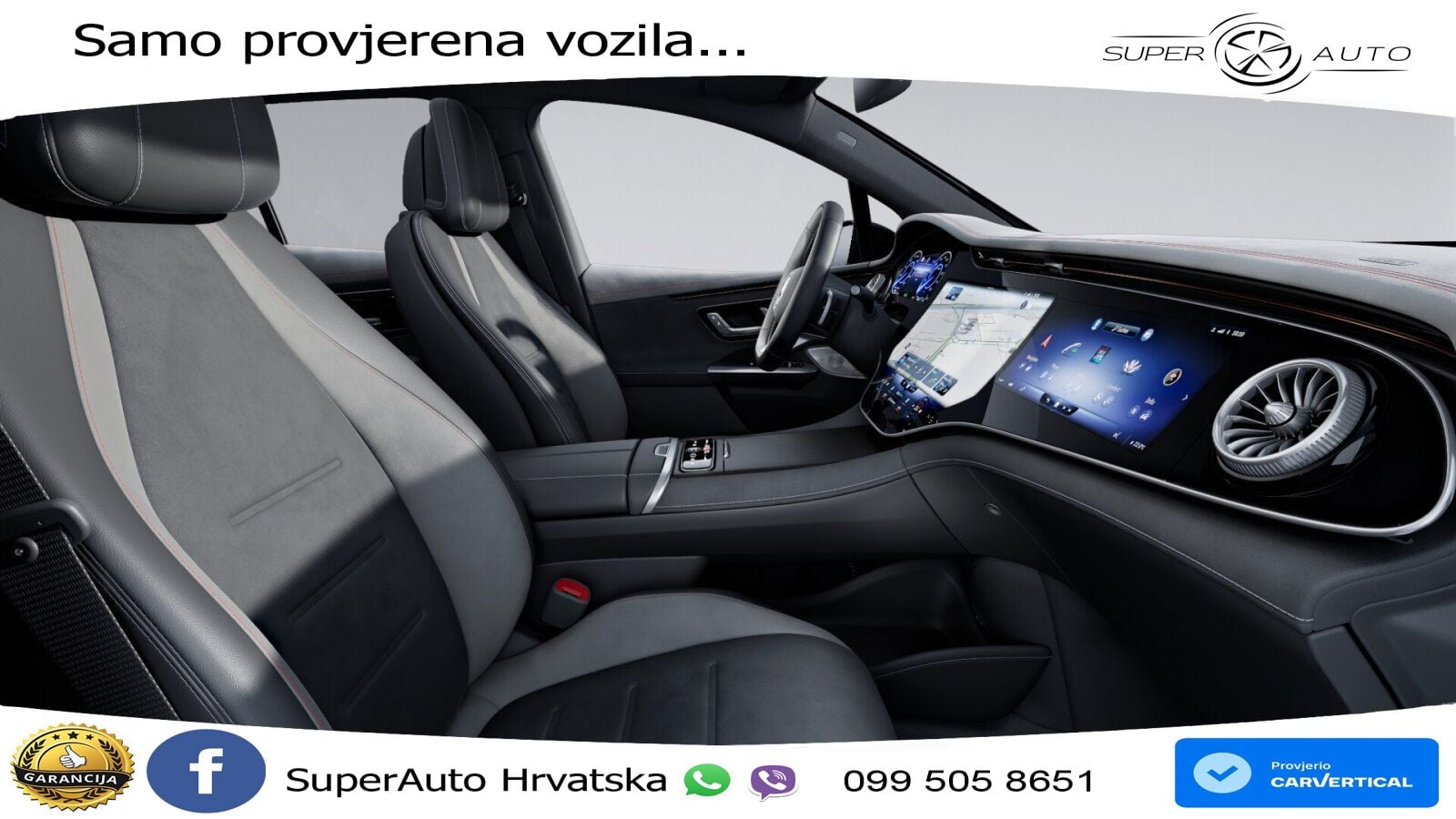 Mercedes EQE SUV 500 105 kWh (408 KS) 4MATIC AMG ZRAČNI+ACC+GR SJED+KAM+PANO