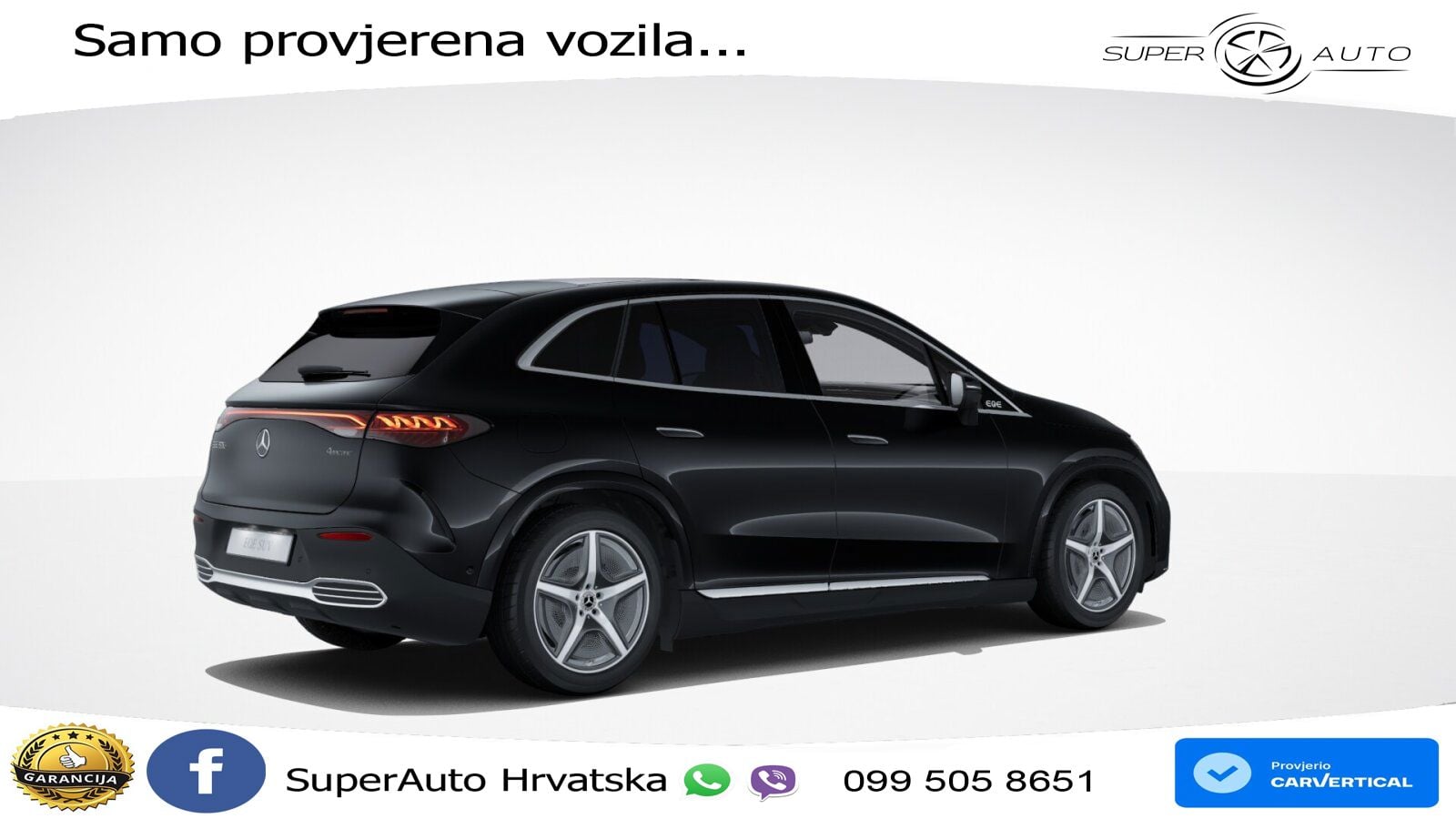 Mercedes EQE SUV 500 105 kWh (408 KS) 4MATIC AMG ZRAČNI+ACC+GR SJED+KAM+PANO