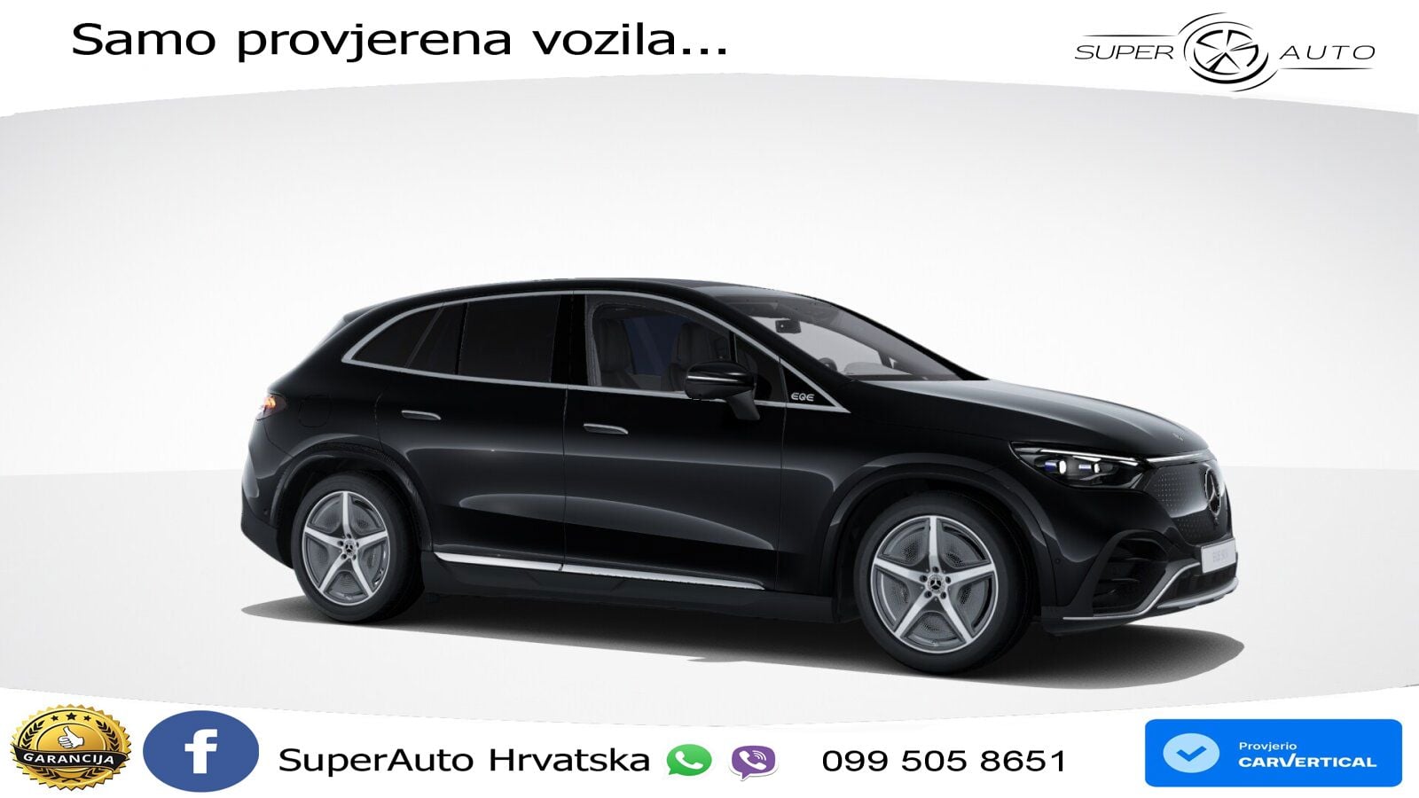 Mercedes EQE SUV 500 105 kWh (408 KS) 4MATIC AMG ZRAČNI+ACC+GR SJED+KAM+PANO