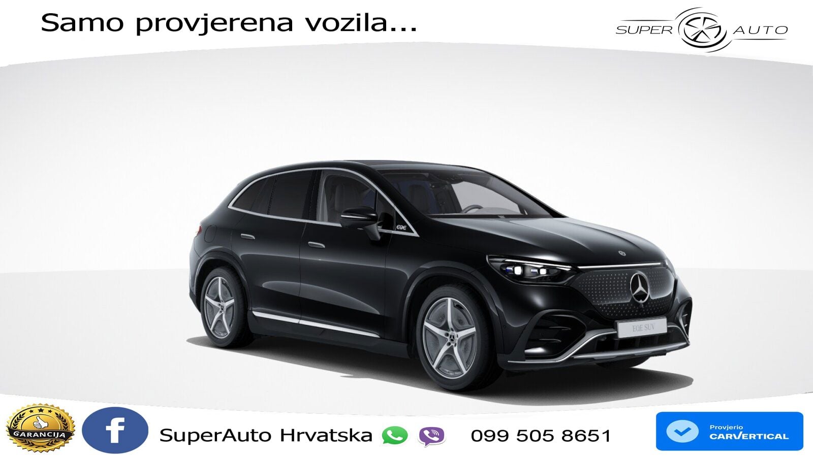 Mercedes EQE SUV 500 105 kWh (408 KS) 4MATIC AMG ZRAČNI+ACC+GR SJED+KAM+PANO