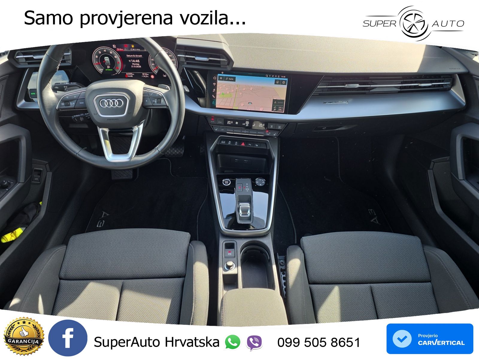Audi A3 40 TFSI (190 KS) quattro S tronic advanced LED+GR SJED+ACC