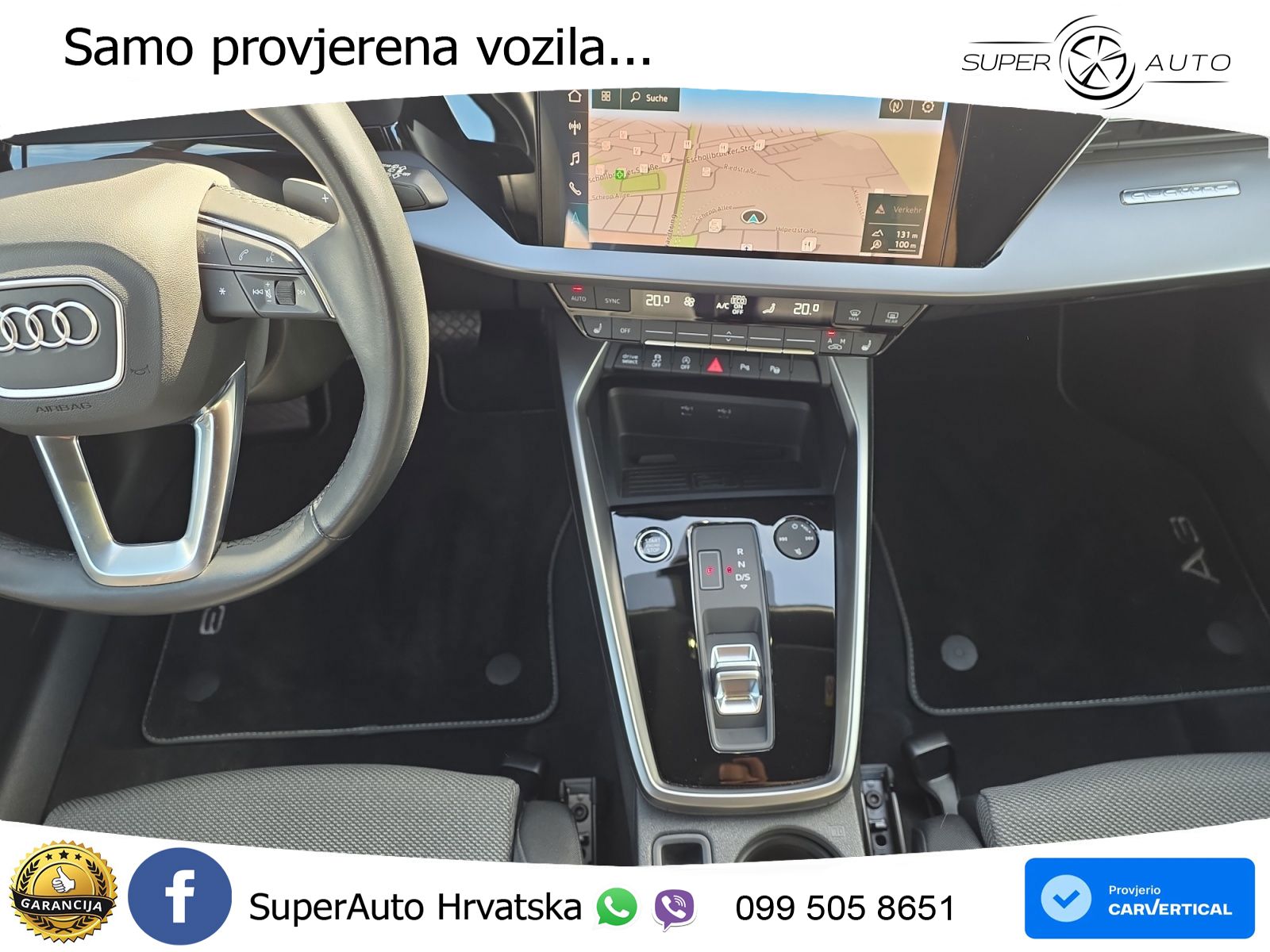 Audi A3 40 TFSI (190 KS) quattro S tronic advanced LED+GR SJED+ACC