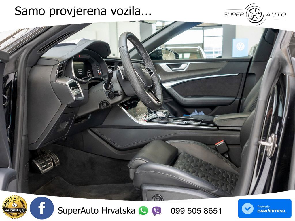 Audi RS7 4.0 TFSI V8 (600 KS) quattro tiptronic ZRAČNI+ACC+GR SJED+KAM+PANO