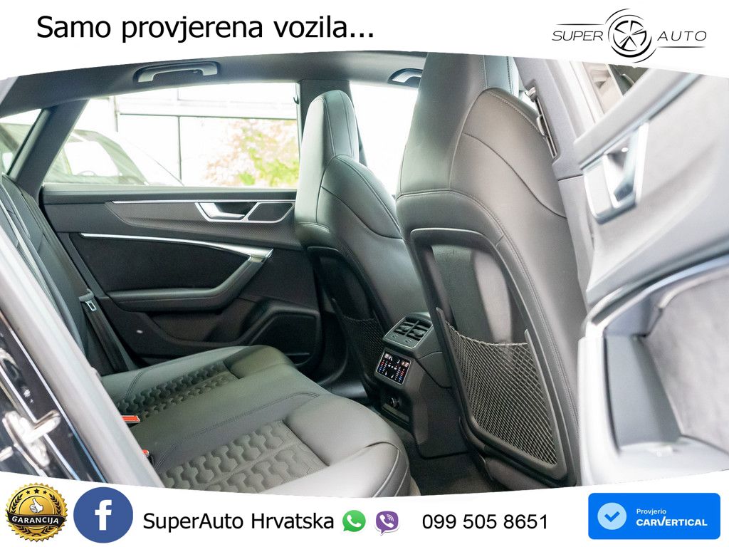 Audi RS7 4.0 TFSI V8 (600 KS) quattro tiptronic ZRAČNI+ACC+GR SJED+KAM+PANO