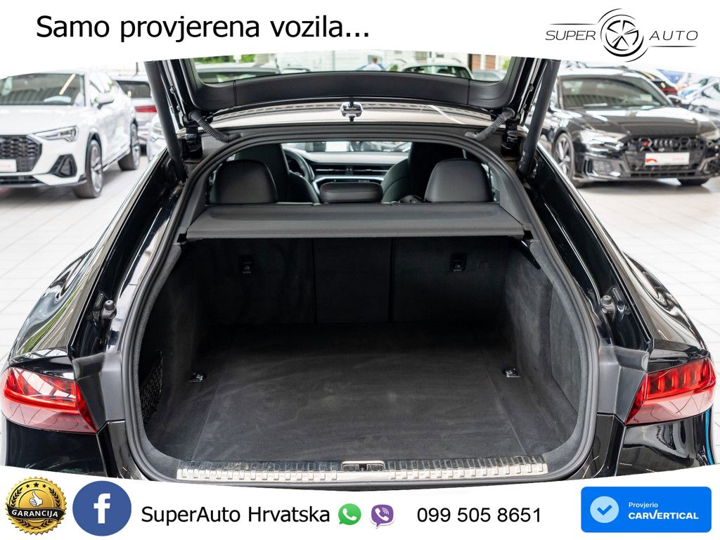 Audi RS7 4.0 TFSI V8 (600 KS) quattro tiptronic ZRAČNI+ACC+GR SJED+KAM+PANO