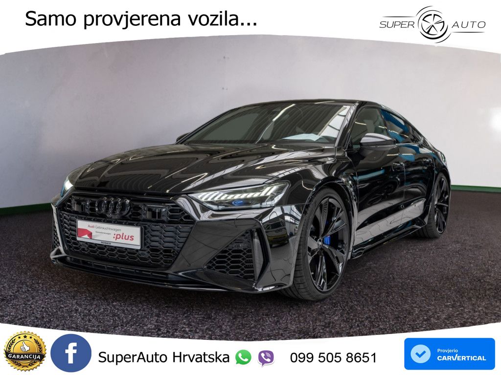 Audi RS7 4.0 TFSI V8 (600 KS) quattro tiptronic ZRAČNI+ACC+GR SJED+KAM+PANO