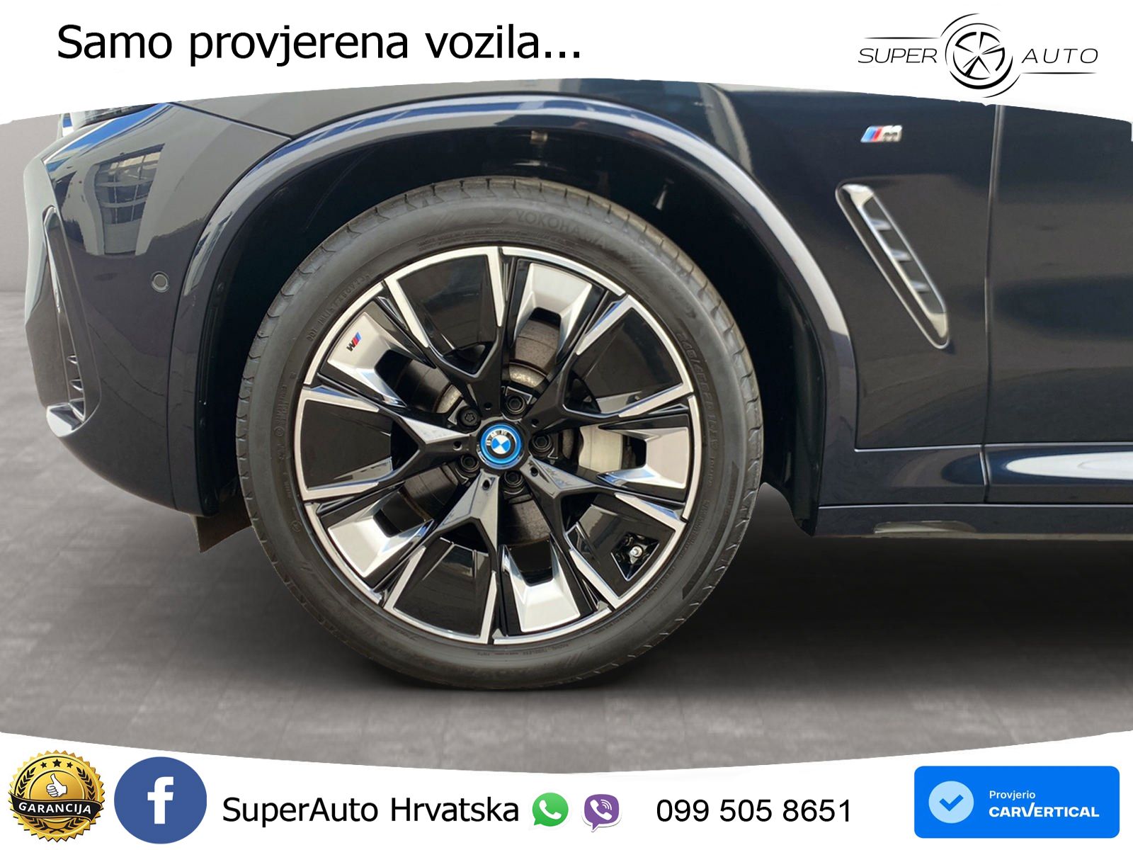 BMW iX3 80 kWh (286 KS) M Sport