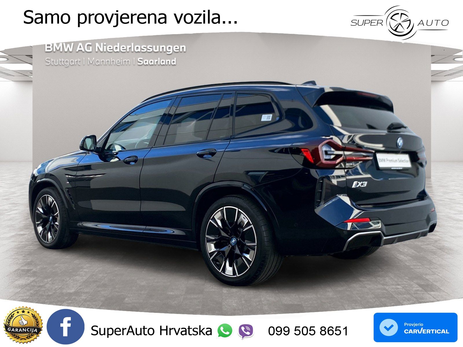 BMW iX3 80 kWh (286 KS) M Sport