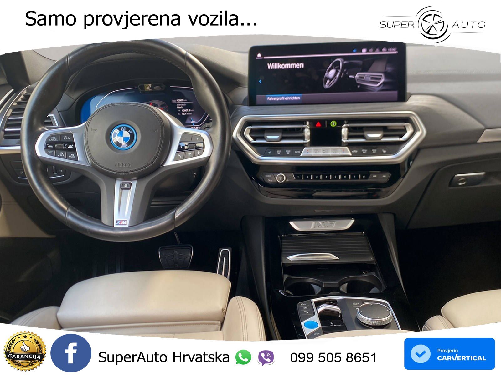 BMW iX3 80 kWh (286 KS) M Sport