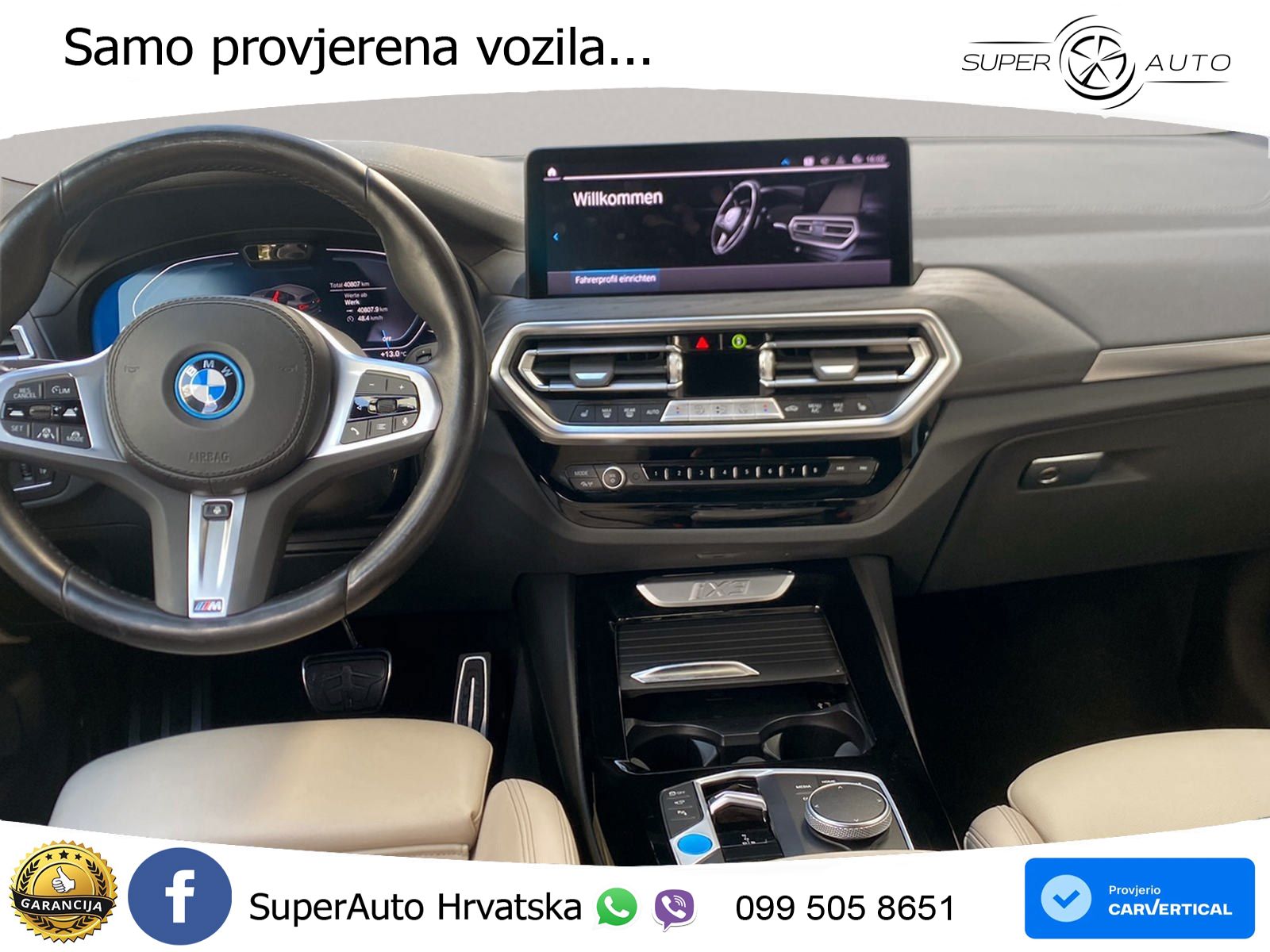 BMW iX3 80 kWh (286 KS) M Sport