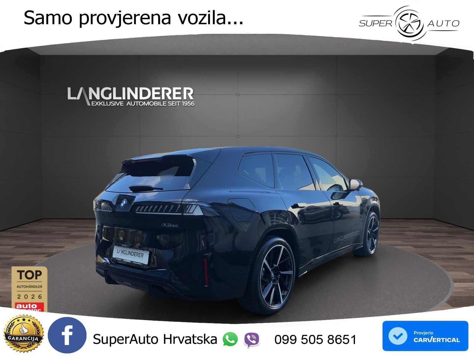 BMW iX3 50 108.7 kWh (469 KS) xDrive LED+GR SJED+ACC