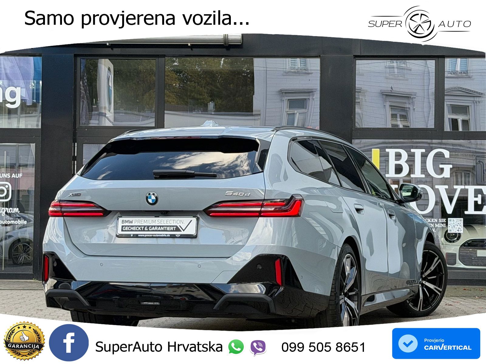 BMW 540d Touring (303 KS) xDrive Steptronic M Sport LED+GR SJED+ACC