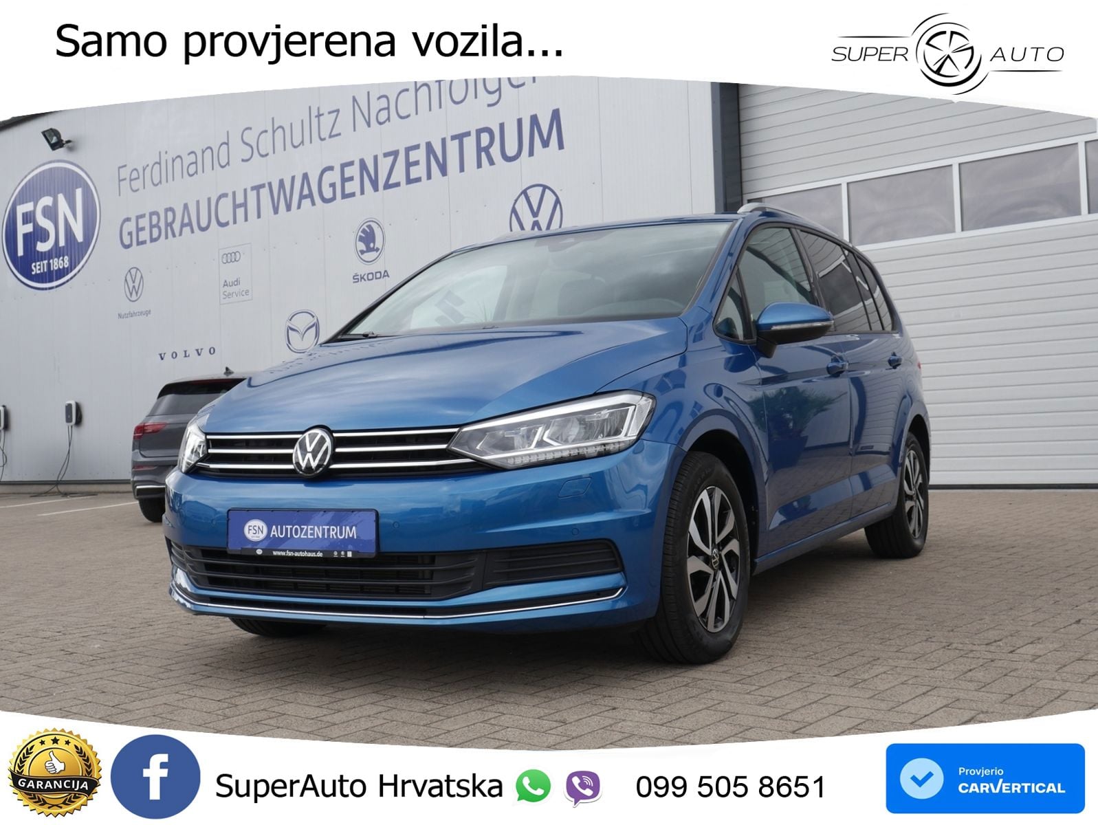VW Touran LED+GR SJED+ACC