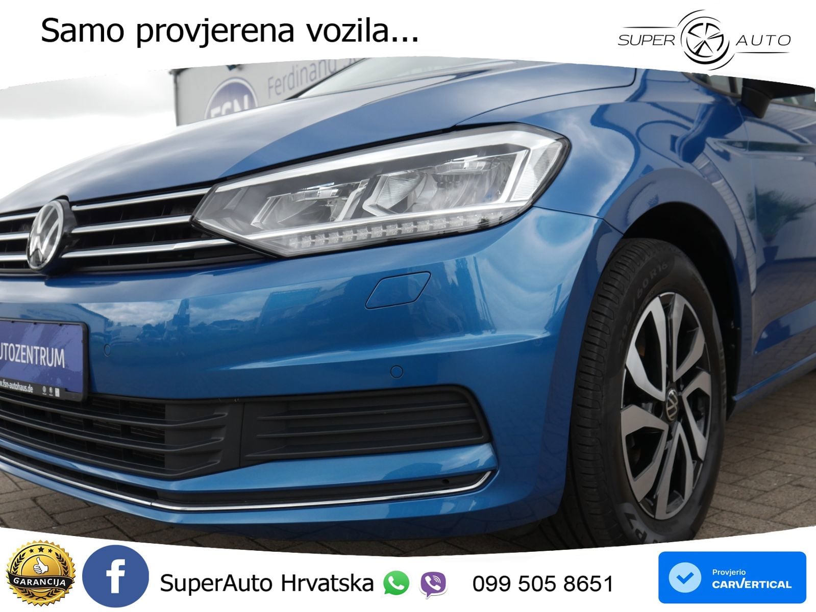 VW Touran LED+GR SJED+ACC