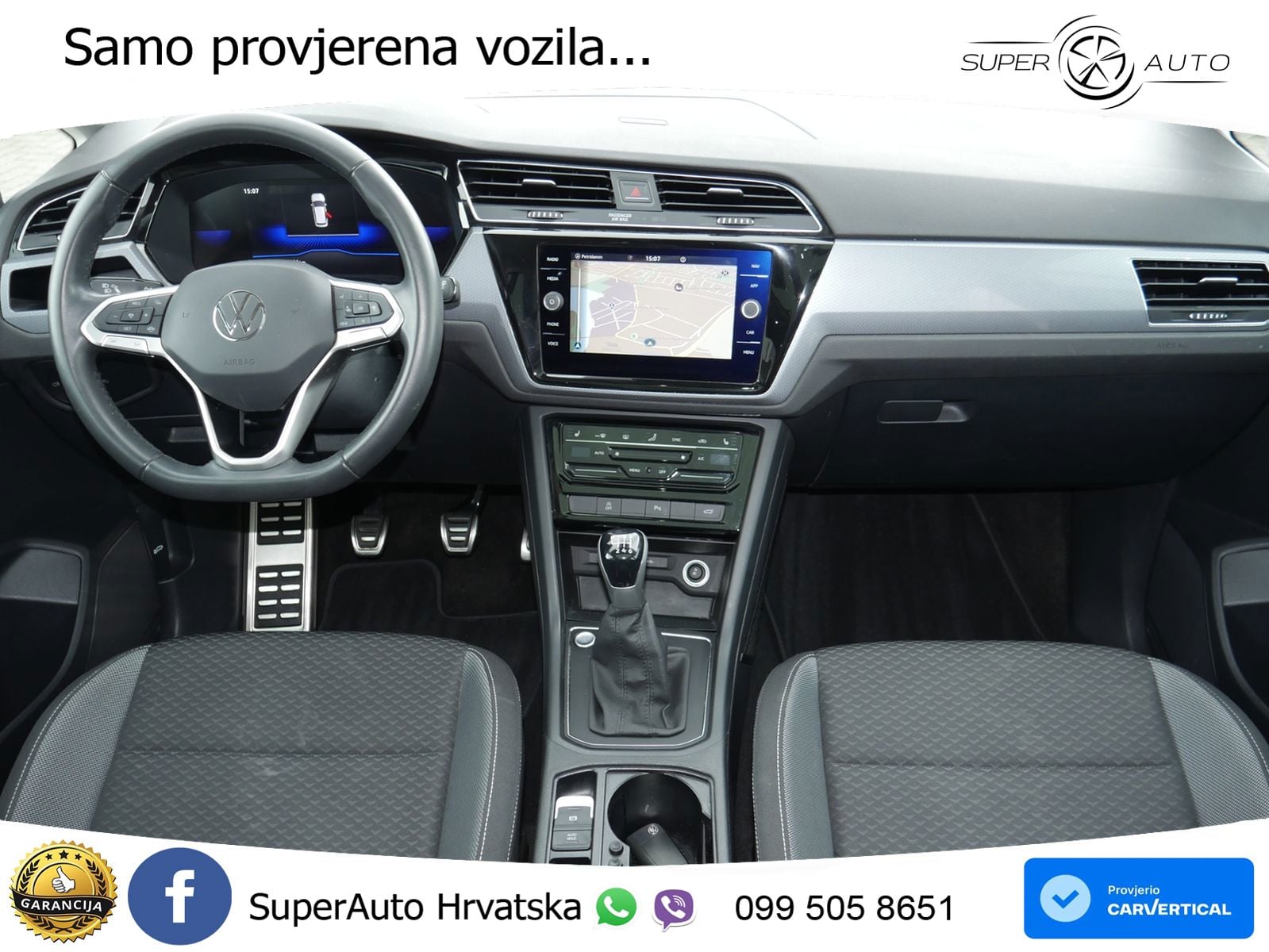 VW Touran LED+GR SJED+ACC