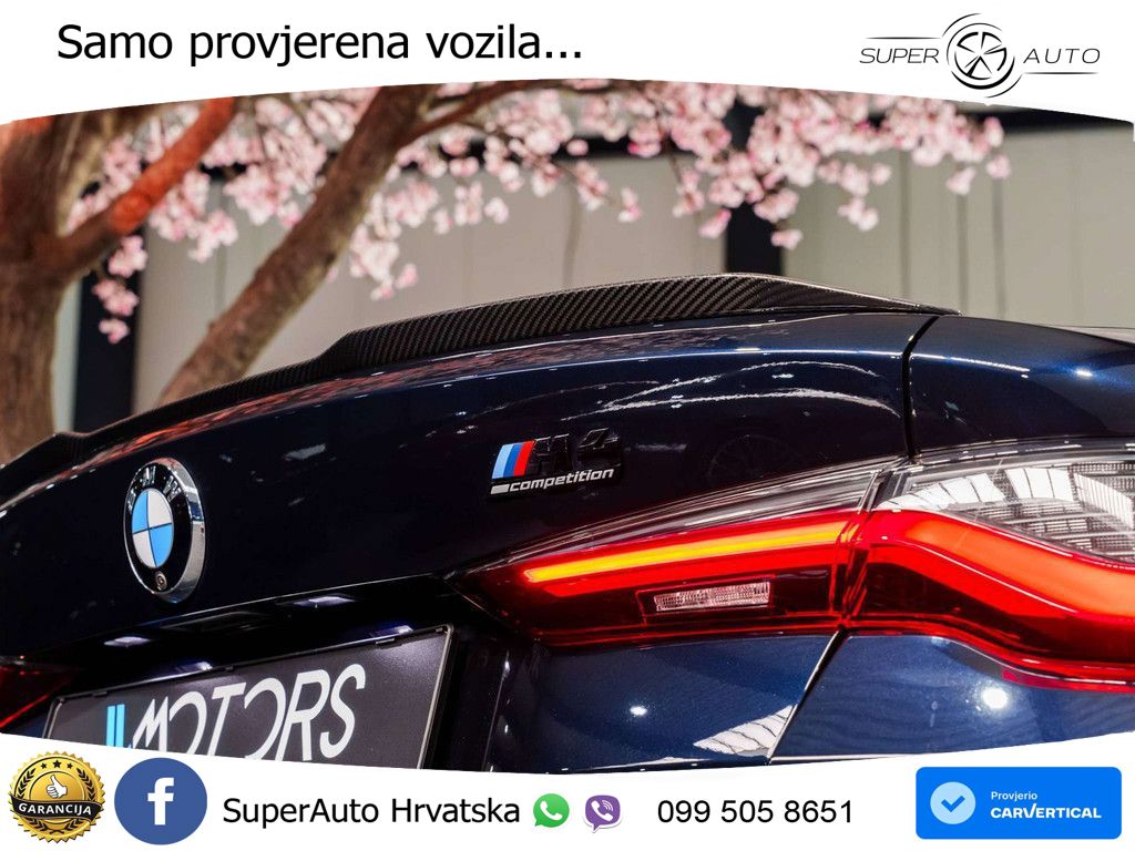 BMW M4 Competition 3.0 (510 KS) xDrive Steptronic LED+GR SJED+ACC