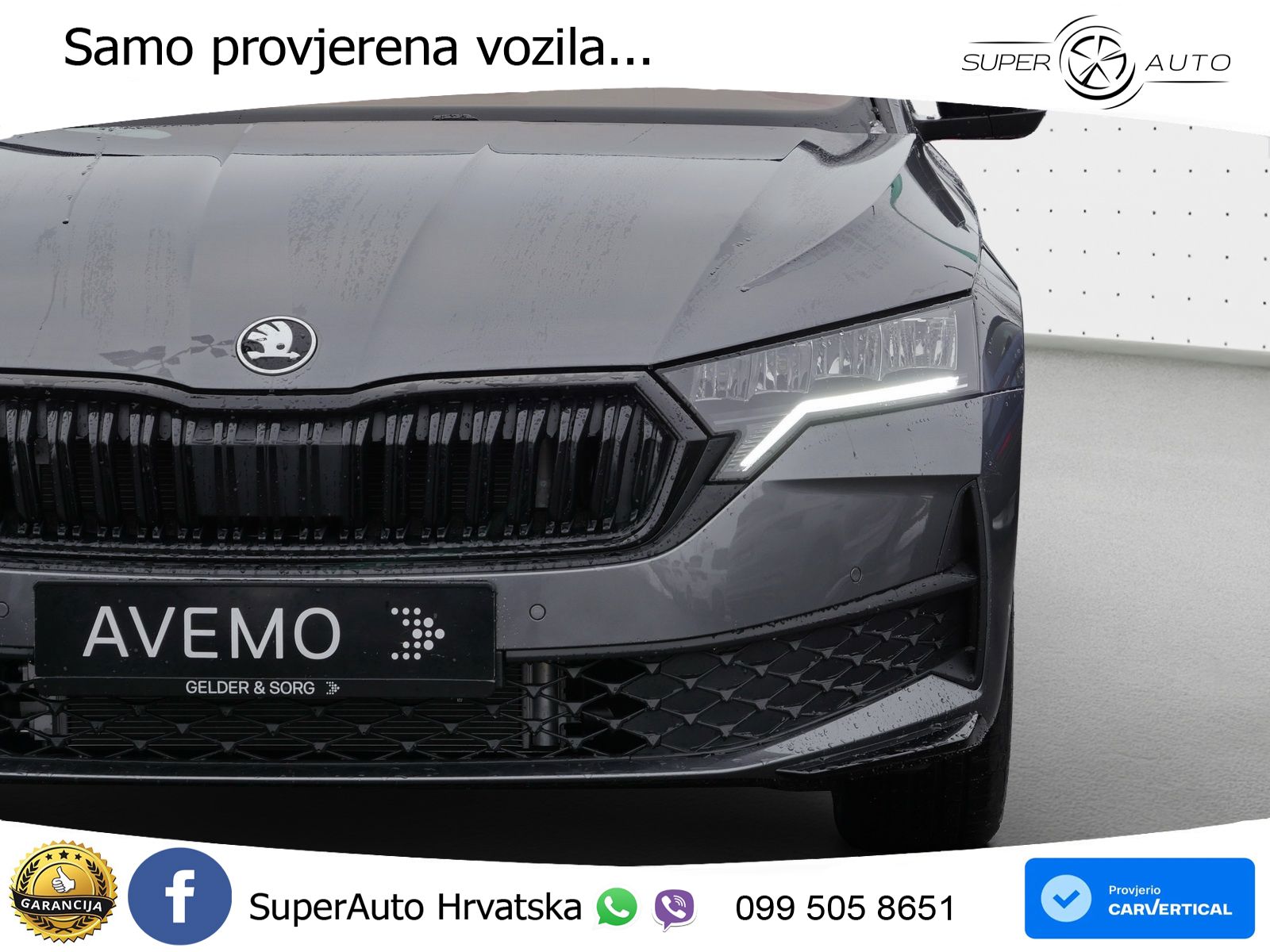 Škoda Octavia Combi 2.0 TDI (150 KS) DSG SportLine LED+GR SJED+ACC