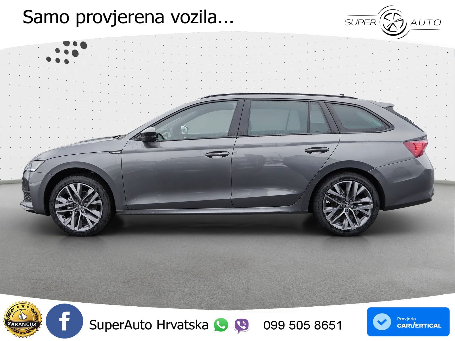 Škoda Octavia Combi 2.0 TDI (150 KS) DSG SportLine LED+GR SJED+ACC