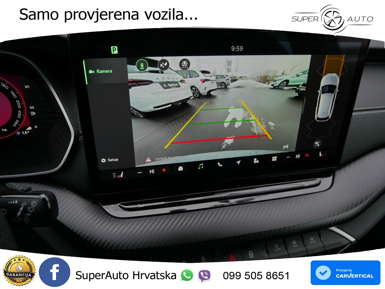 Škoda Octavia Combi 2.0 TDI (150 KS) DSG SportLine LED+GR SJED+ACC