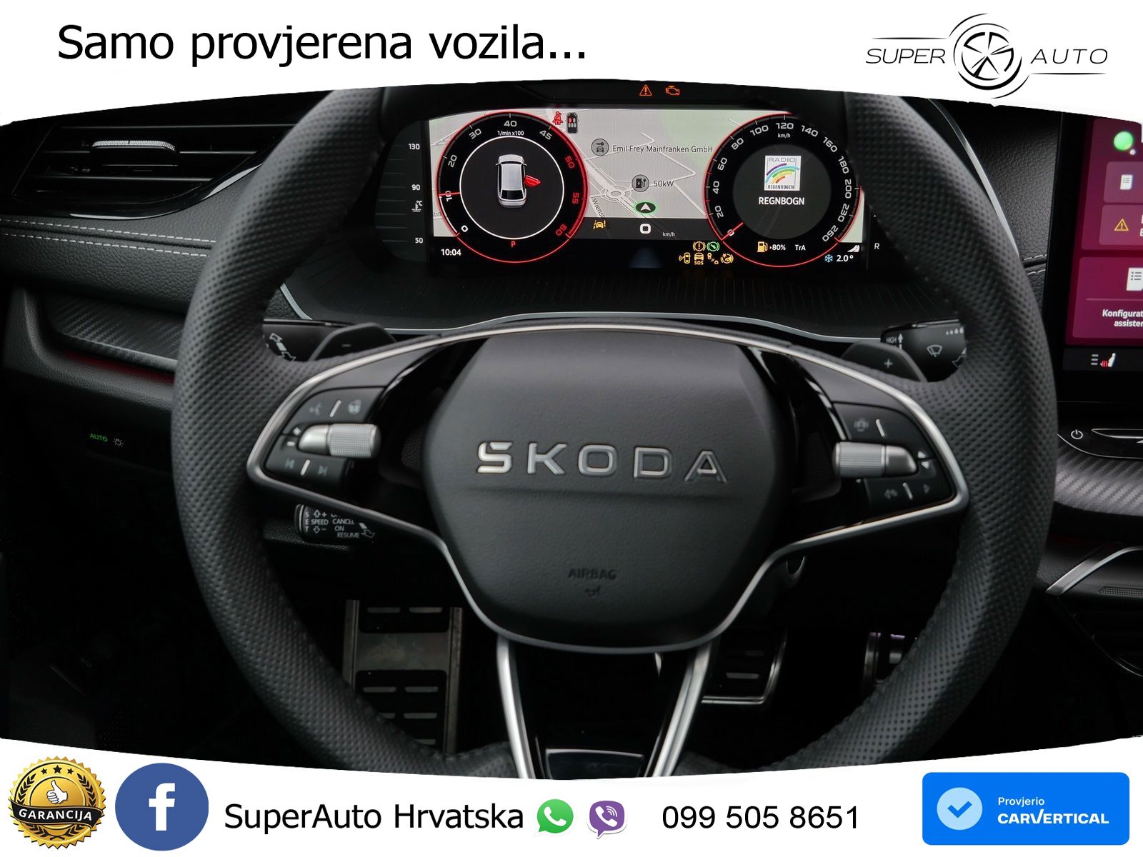 Škoda Octavia Combi 2.0 TDI (150 KS) DSG SportLine LED+GR SJED+ACC