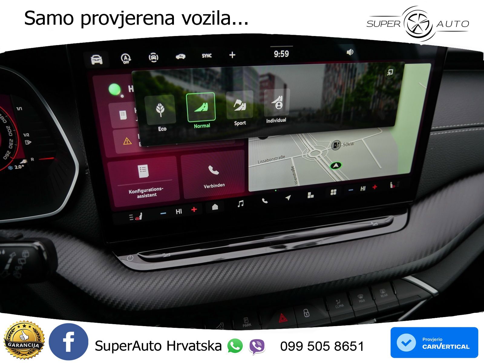 Škoda Octavia Combi 2.0 TDI (150 KS) DSG SportLine LED+GR SJED+ACC