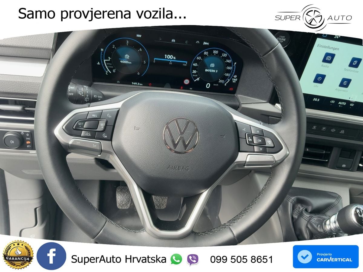 Volkswagen T7 Transporter Kasten KR 2,0 l TDI 6-Gang 150 KS