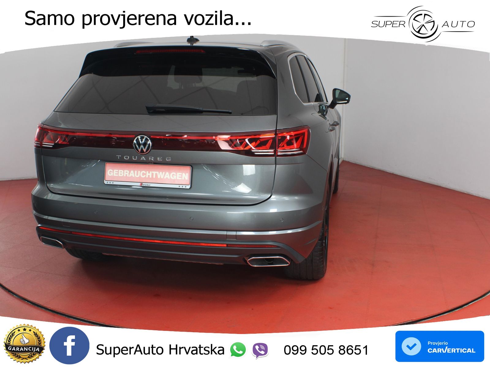 Volkswagen Touareg 3.0 V6 TDI (231 KS) 4MOTION Tiptronic LED+GR SJED+ACC