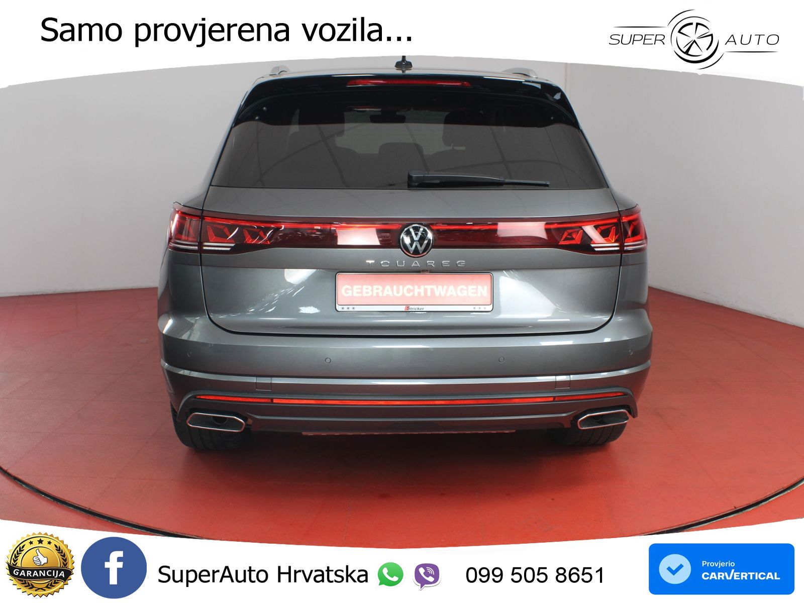 Volkswagen Touareg 3.0 V6 TDI (231 KS) 4MOTION Tiptronic LED+GR SJED+ACC