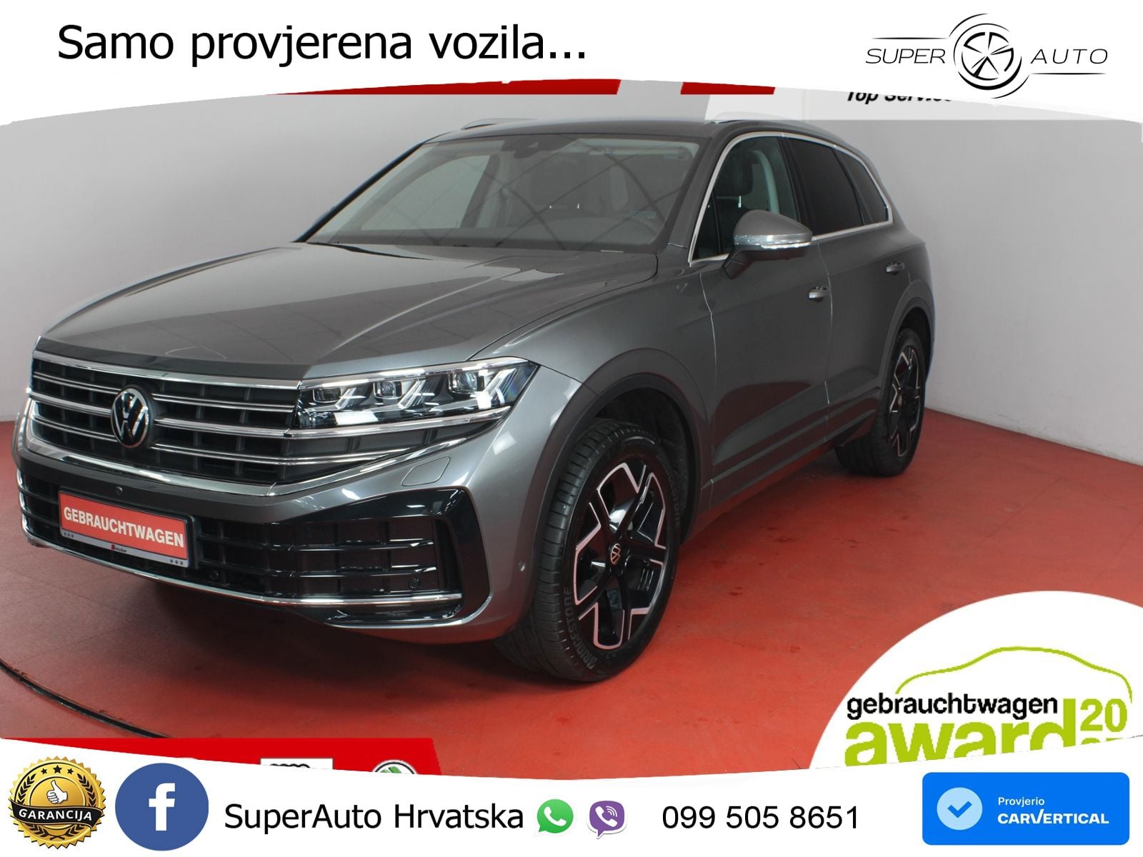 Volkswagen Touareg 3.0 V6 TDI (231 KS) 4MOTION Tiptronic LED+GR SJED+ACC