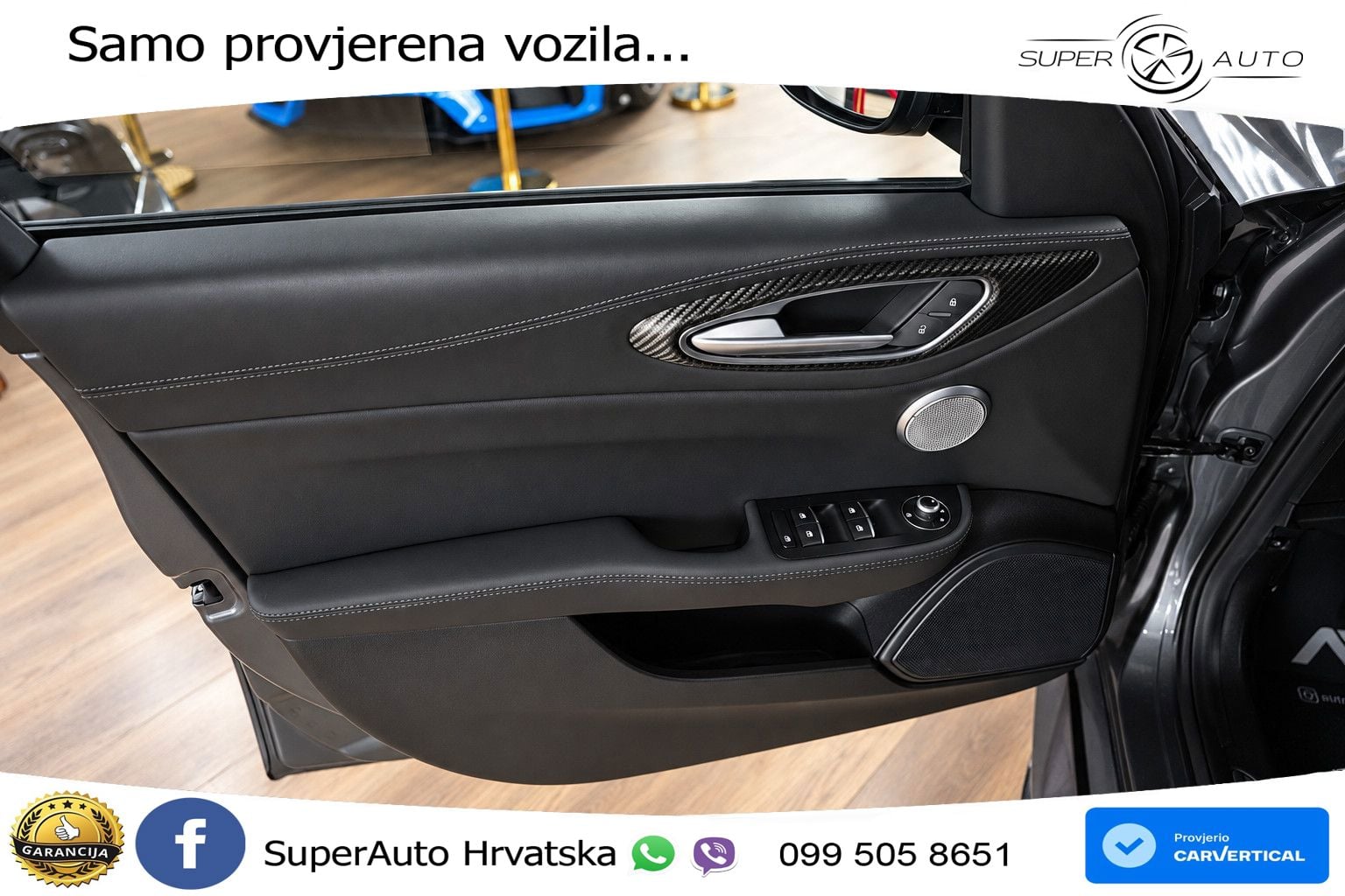 Alfa Romeo Giulia Quadrifoglio 2.9 V6 Bi-Turbo (520 KS) Automatic MATRIX+GR SJED+KAM