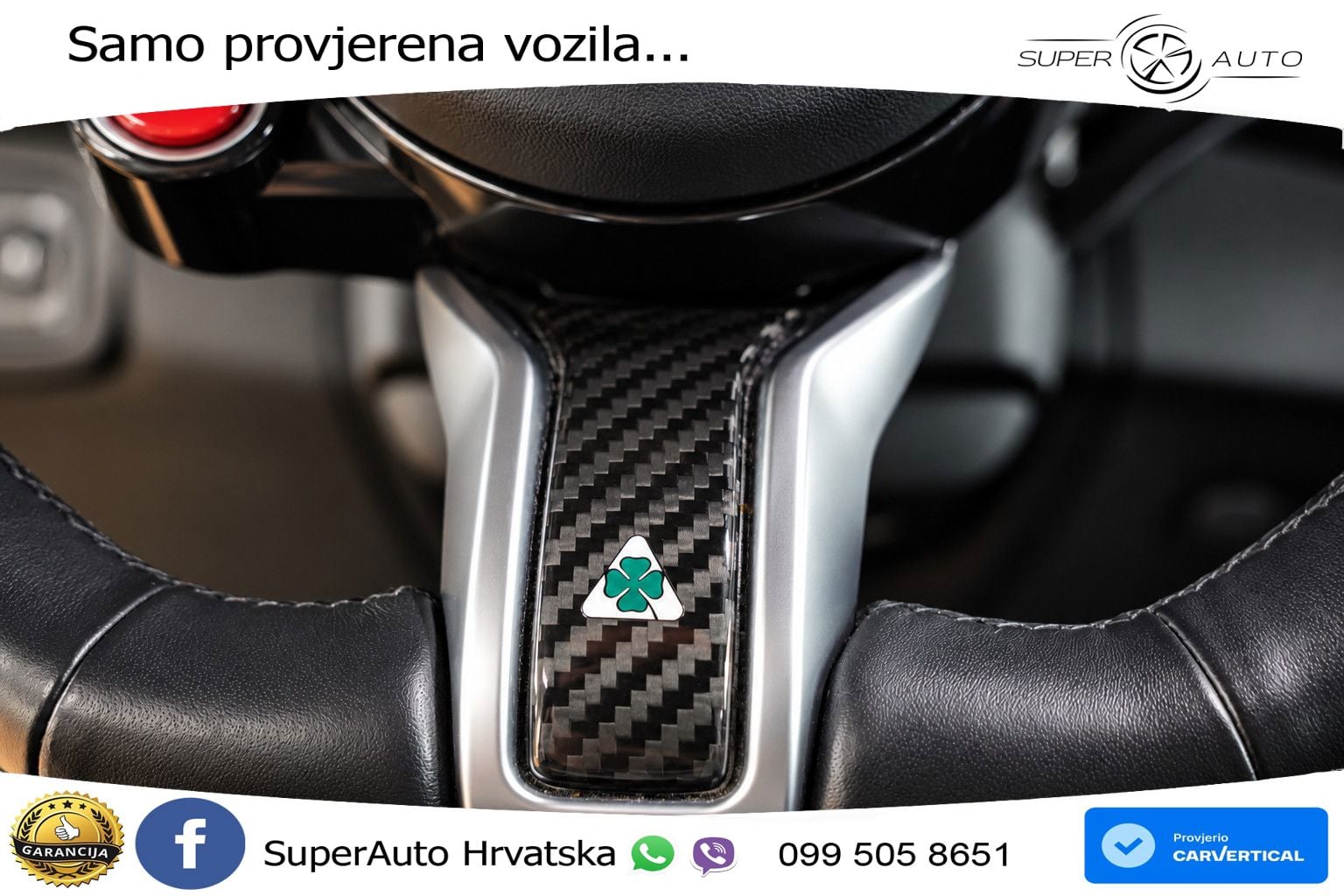 Alfa Romeo Giulia Quadrifoglio 2.9 V6 Bi-Turbo (520 KS) Automatic MATRIX+GR SJED+KAM