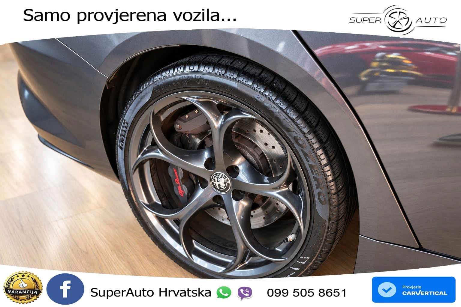 Alfa Romeo Giulia Quadrifoglio 2.9 V6 Bi-Turbo (520 KS) Automatic MATRIX+GR SJED+KAM