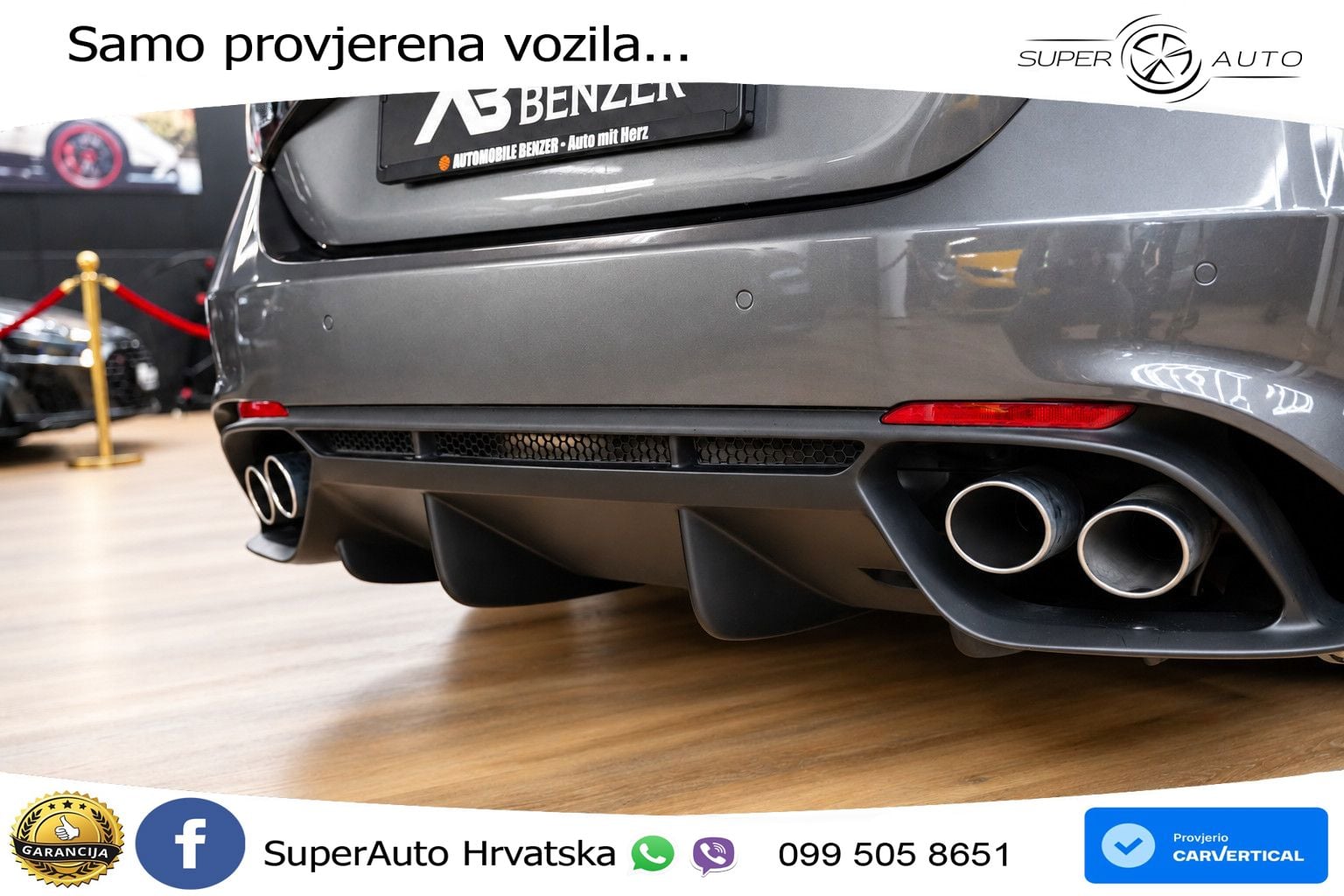 Alfa Romeo Giulia Quadrifoglio 2.9 V6 Bi-Turbo (520 KS) Automatic MATRIX+GR SJED+KAM