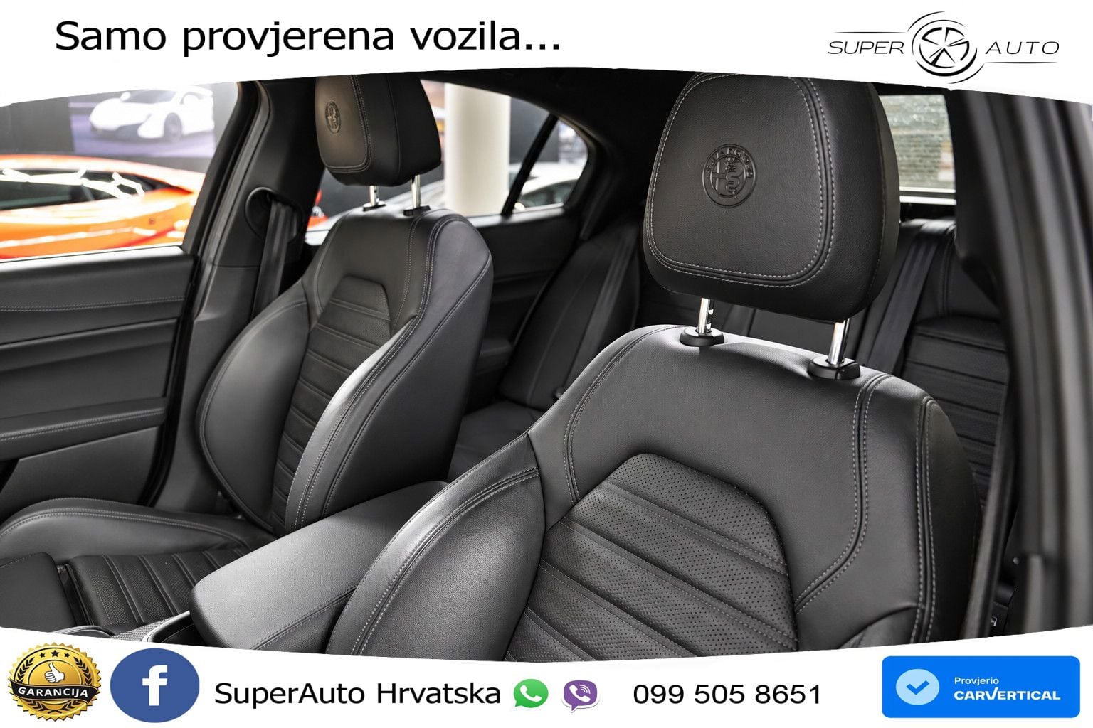 Alfa Romeo Giulia Quadrifoglio 2.9 V6 Bi-Turbo (520 KS) Automatic MATRIX+GR SJED+KAM
