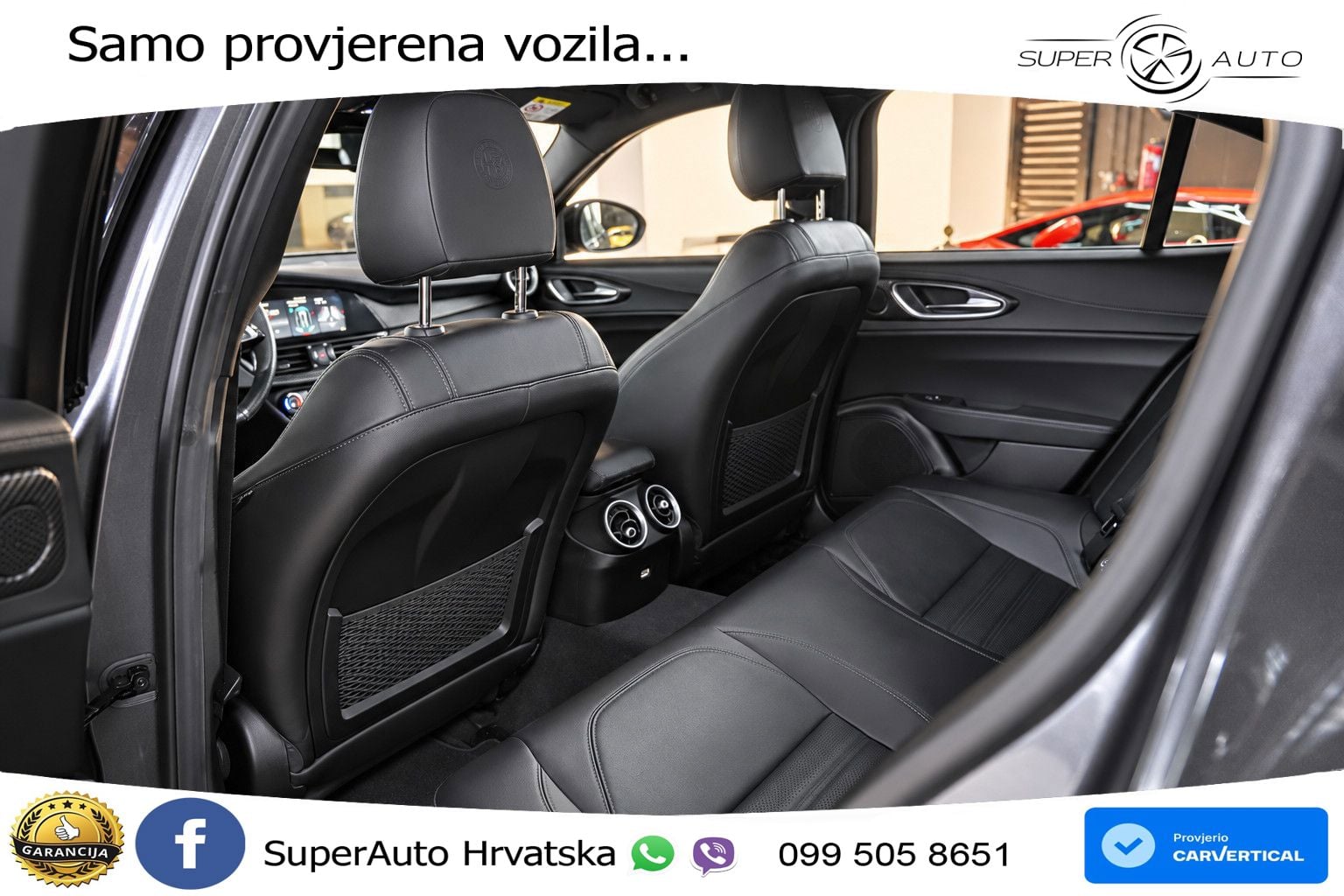 Alfa Romeo Giulia Quadrifoglio 2.9 V6 Bi-Turbo (520 KS) Automatic MATRIX+GR SJED+KAM