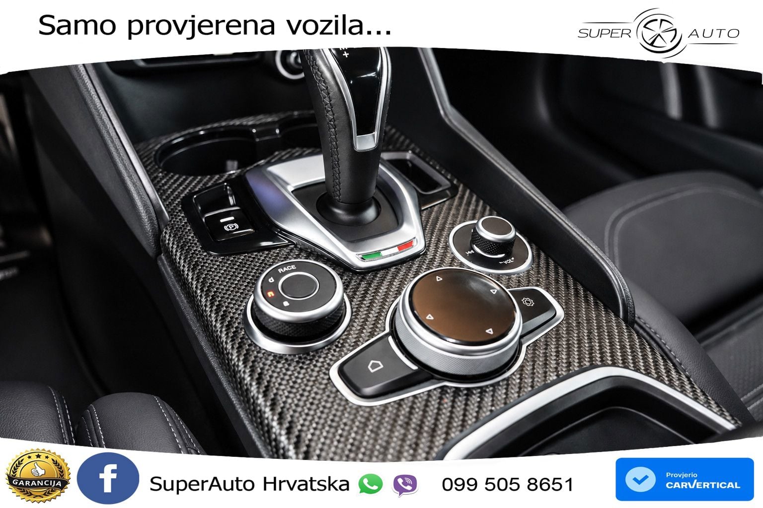 Alfa Romeo Giulia Quadrifoglio 2.9 V6 Bi-Turbo (520 KS) Automatic MATRIX+GR SJED+KAM
