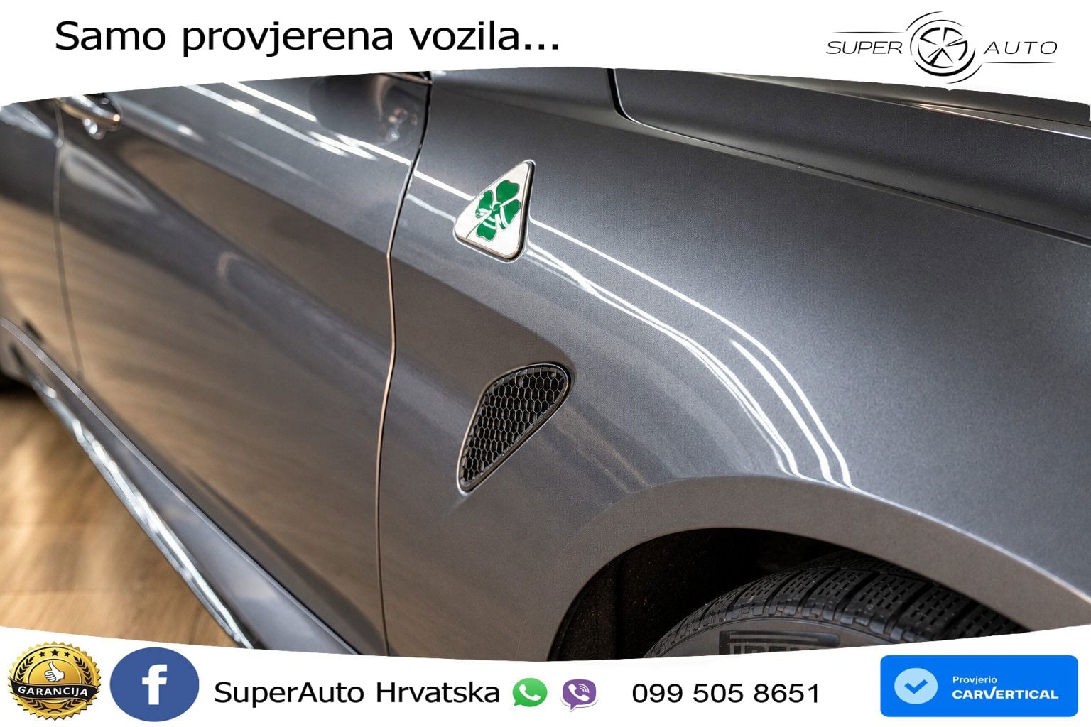 Alfa Romeo Giulia Quadrifoglio 2.9 V6 Bi-Turbo (520 KS) Automatic MATRIX+GR SJED+KAM
