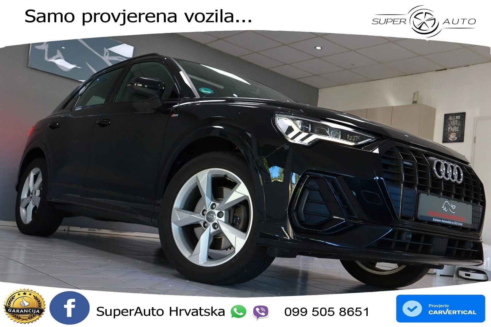 Audi Q3 45 TFSI (230 KS) quattro S tronic S line LED+GR SJED+ACC