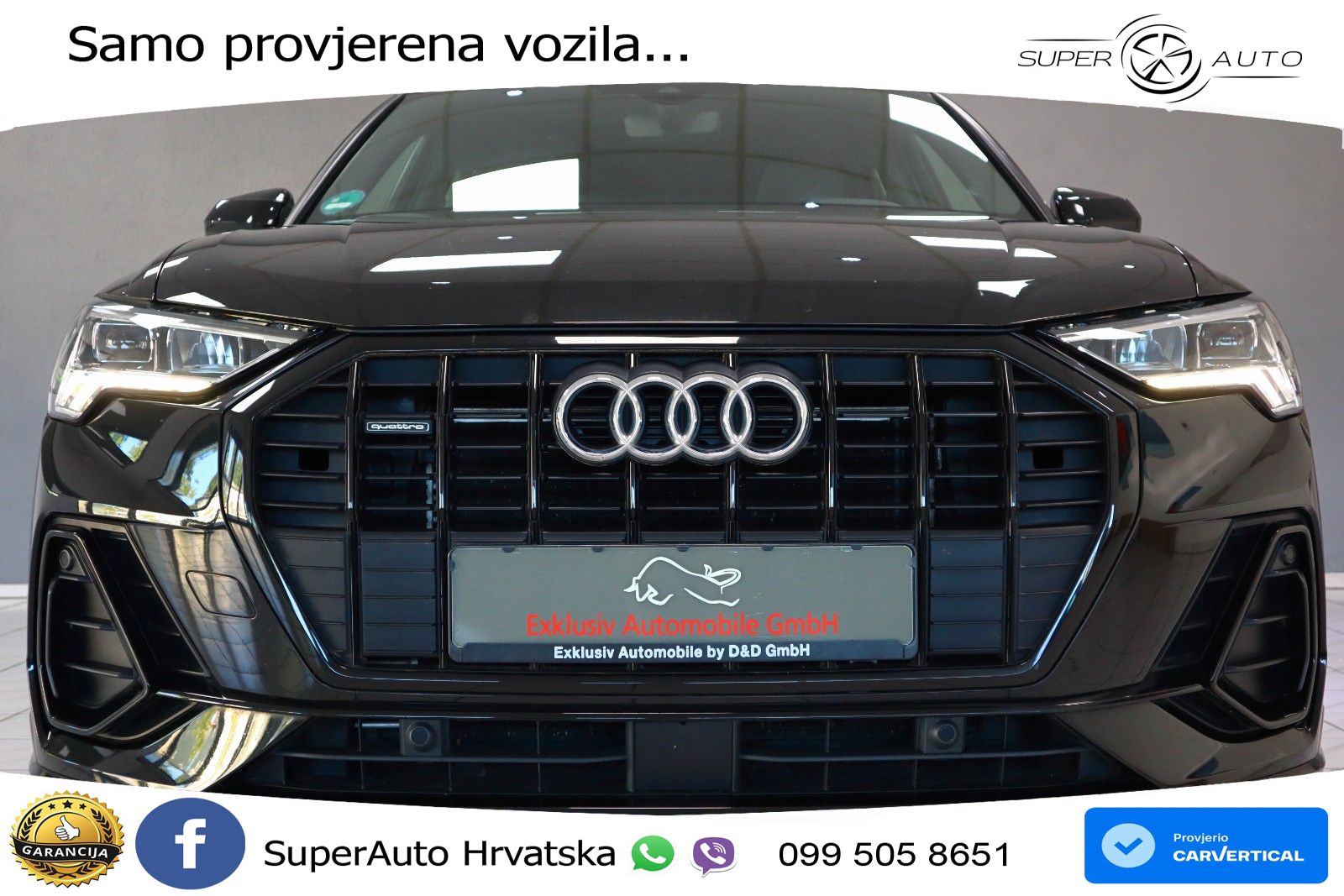 Audi Q3 45 TFSI (230 KS) quattro S tronic S line LED+GR SJED+ACC