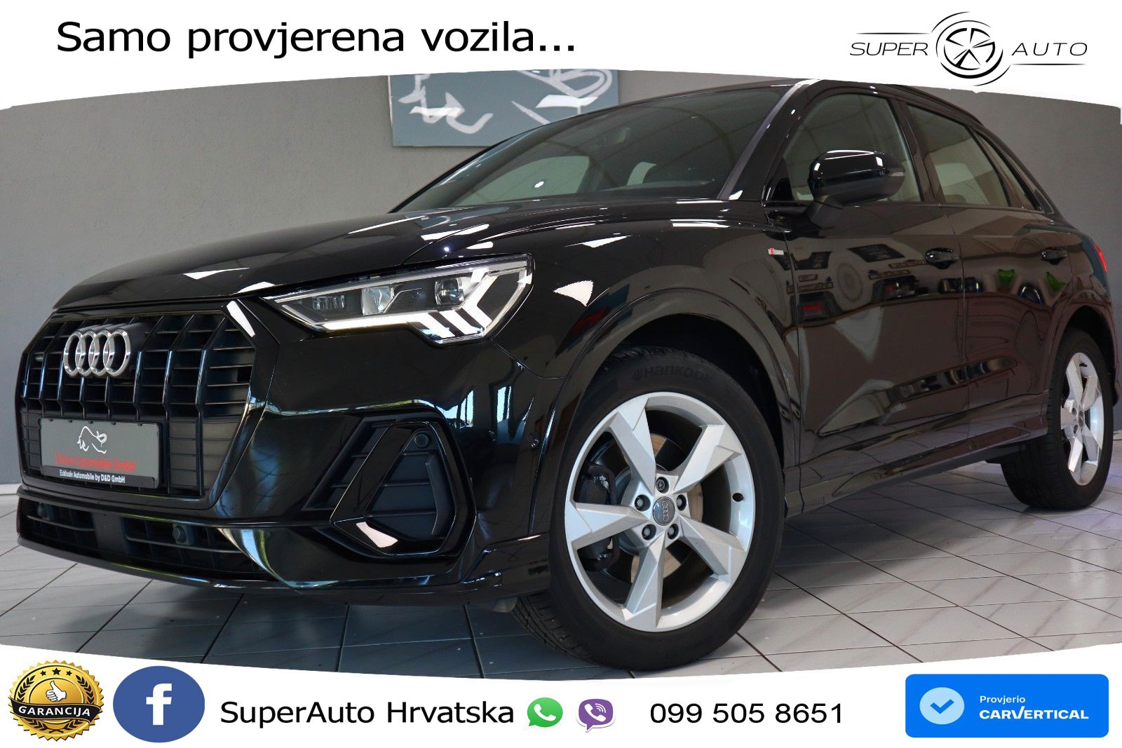 Audi Q3 45 TFSI (230 KS) quattro S tronic S line LED+GR SJED+ACC