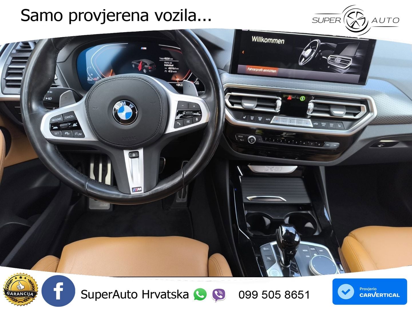 BMW X3 20d xDrive Steptronic M Sport LED+GR SJED+ACC