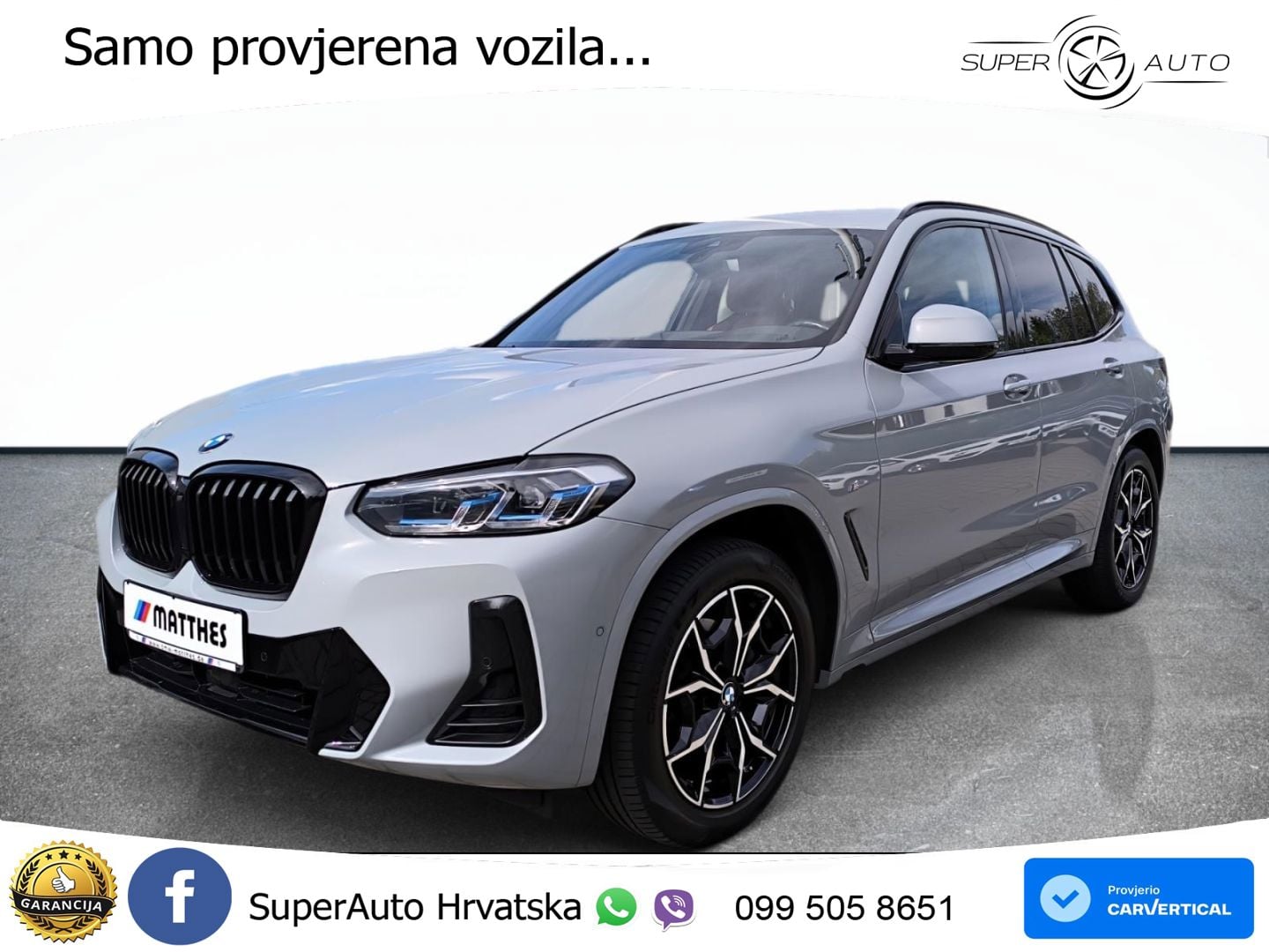 BMW X3 20d xDrive Steptronic M Sport LED+GR SJED+ACC