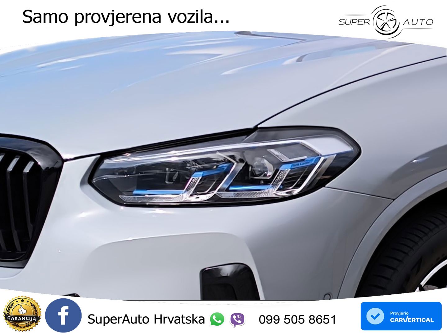 BMW X3 20d xDrive Steptronic M Sport LED+GR SJED+ACC