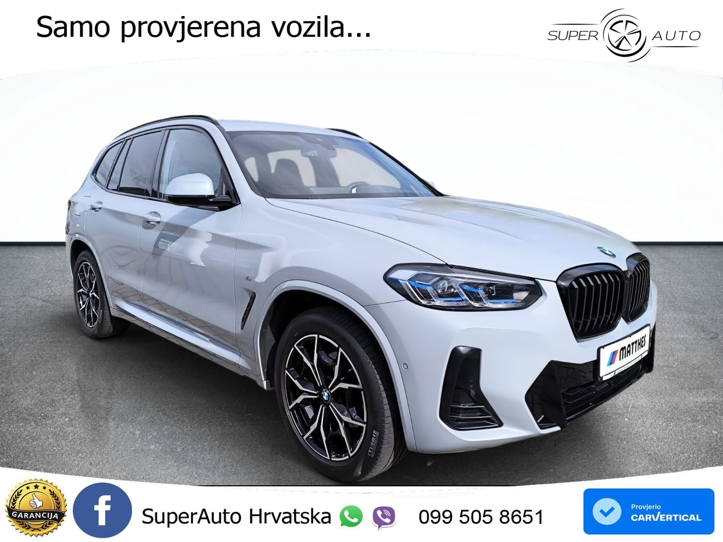 BMW X3 20d xDrive Steptronic M Sport LED+GR SJED+ACC