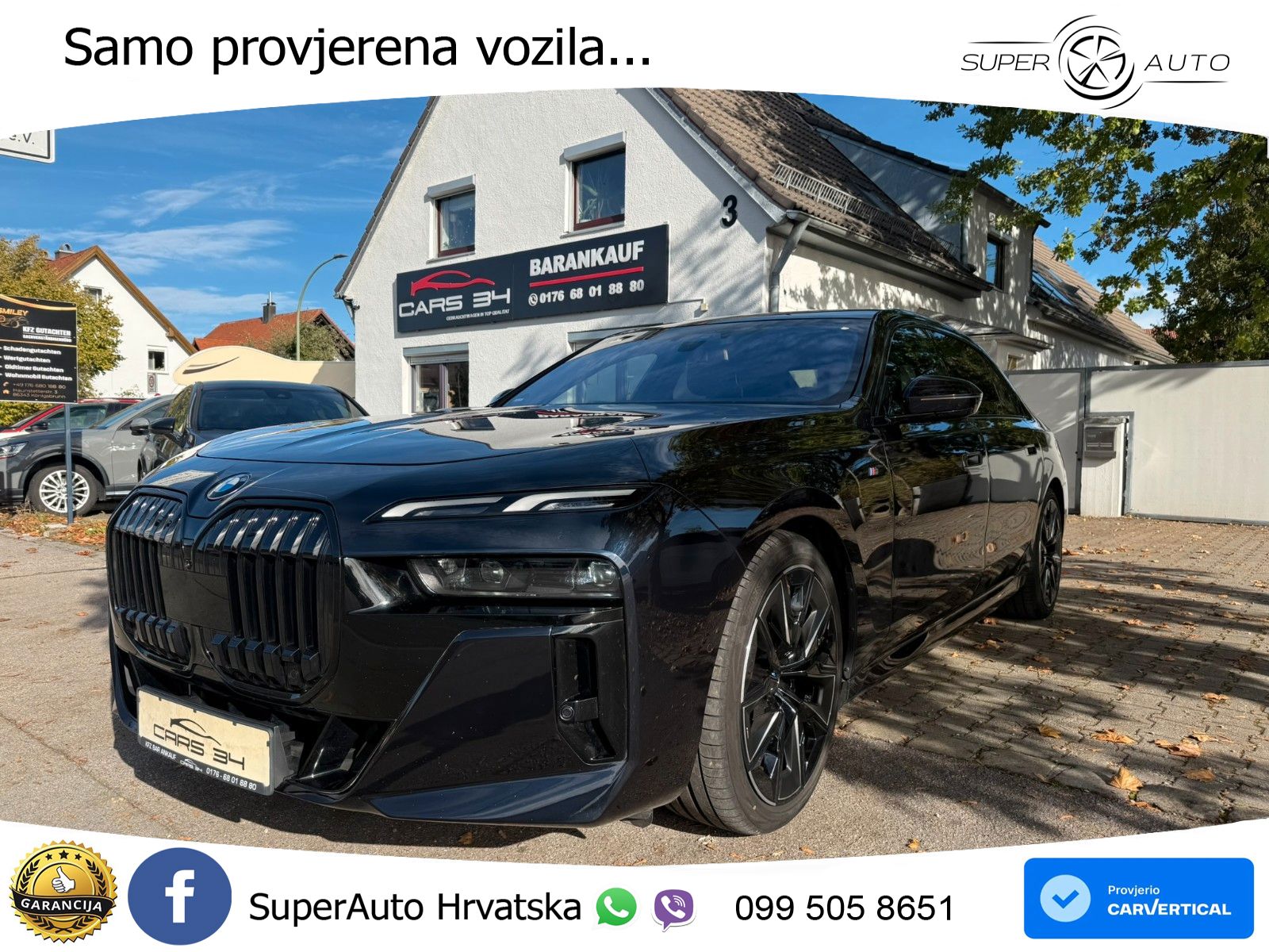 BMW 740d (299 KS) xDrive Steptronic M Sport LED+GR SJED+ACC