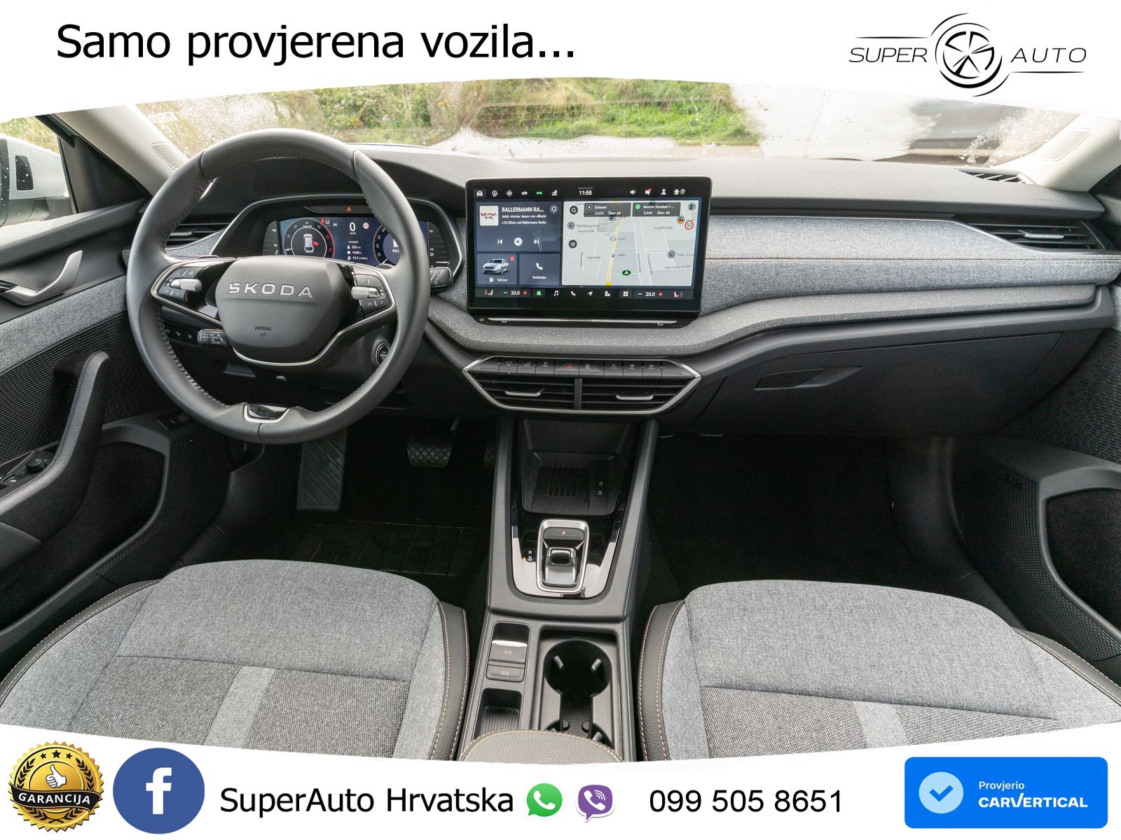Škoda Octavia Combi 2.0 TDI (150 KS) DSG LED+GR SJED+ACC