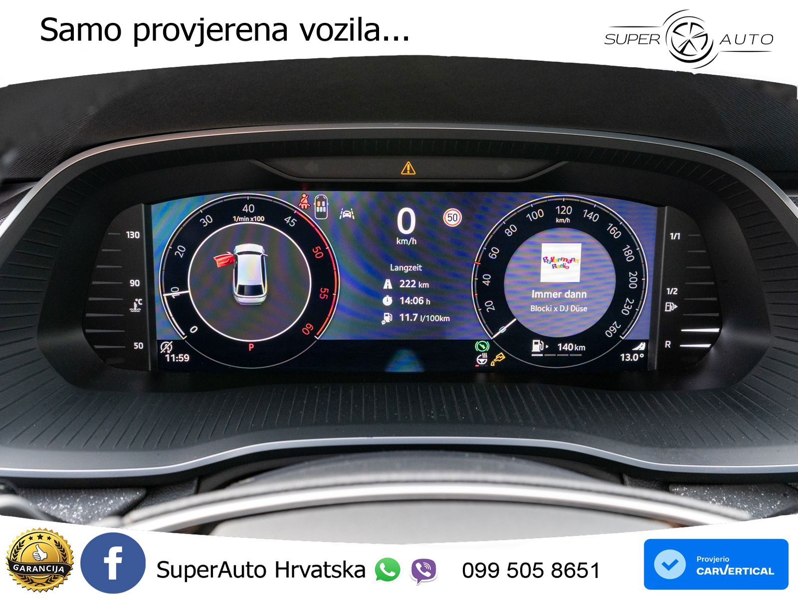 Škoda Octavia Combi 2.0 TDI (150 KS) DSG LED+GR SJED+ACC