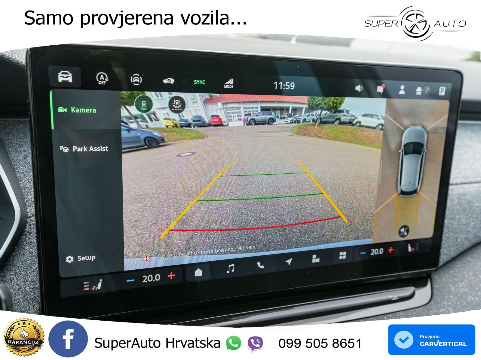 Škoda Octavia Combi 2.0 TDI (150 KS) DSG LED+GR SJED+ACC