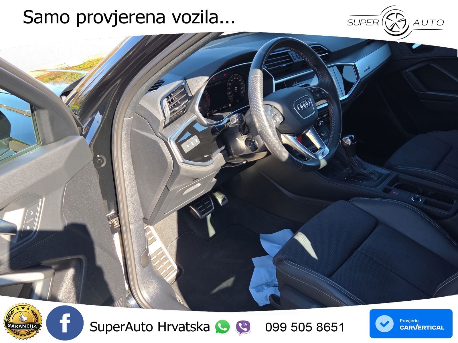Audi Q3 Sportback 40 TDI (200 KS) quattro S tronic S line LED+GR SJED+ACC